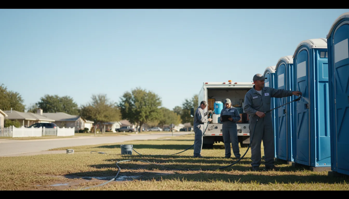Long-Term Portable Toilet Rental in De Soto, GA near me